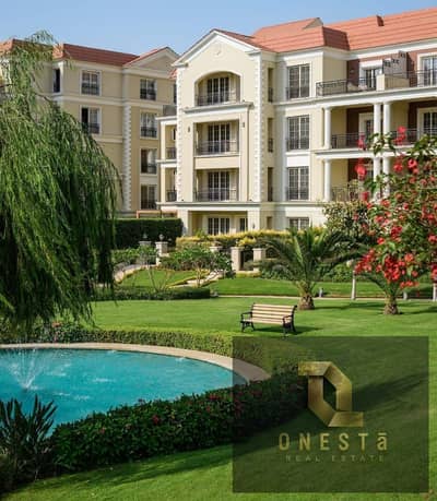Two-bedroom apartment for sale, fully finished, with a view, 40% discount and installments up to 8 years in Regents Square, New Cairo. Delivery in 2 y