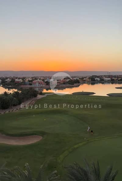 30% Discount! Deliver 2028 Last Double View 2 Bedrooms Chalet Direct On Lagoon & Golf  At Soma Bay - Red Sea