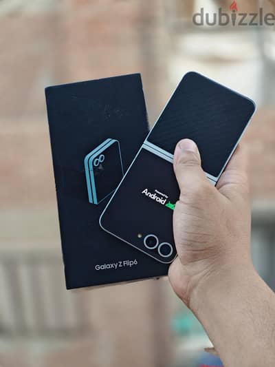 Samsung Z Flip 6 فتح كرتونه مدفوع ضريبه بكل مشتملاته للبيع او البدل