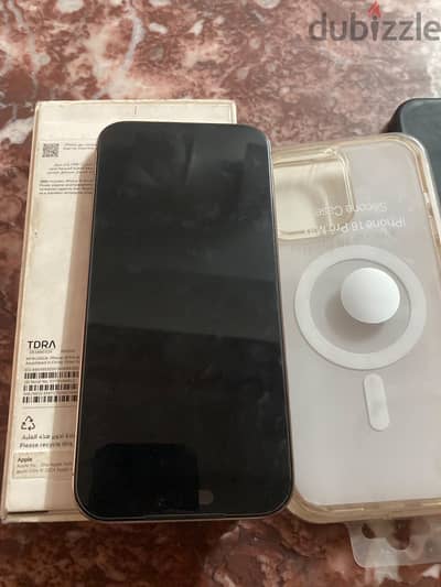 Apple - iPhone 16 Pro Max معفي ضريبه بالبوكس