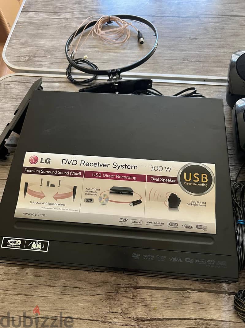 LG DVD receiver system 2