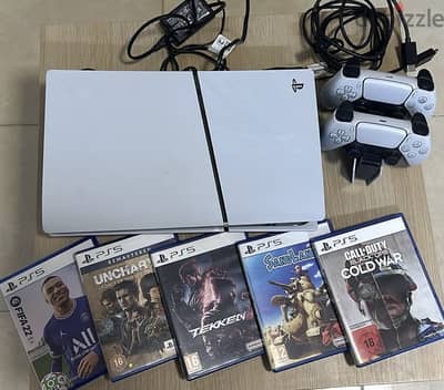 PlayStation 5 Slim  - Like New - Used only few times - From Dubai