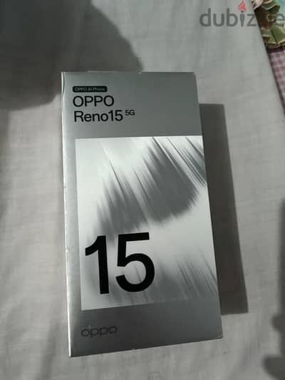 oppo reno 15 5g gh256 ضمان محلي خطين