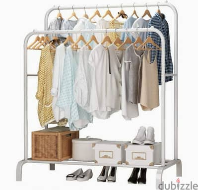 Clothes organizer white