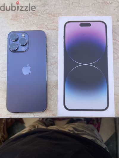 IPhone 14 Pro Max 512GB storage deep purple