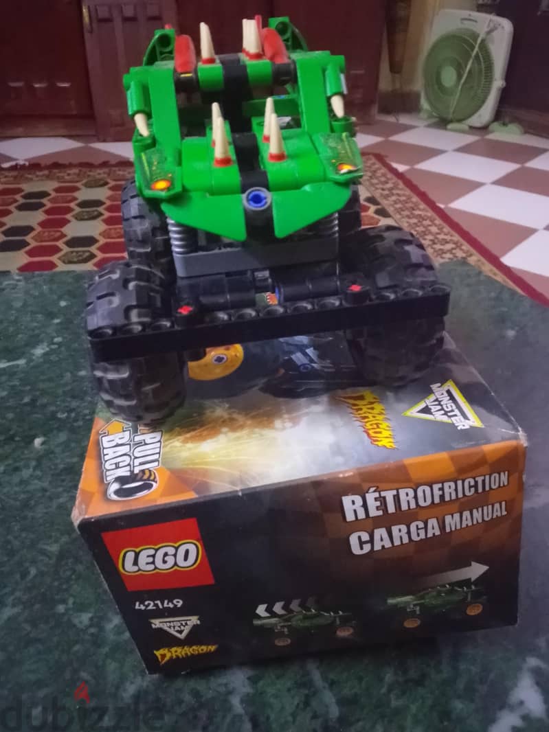 lego technic dragon monster jam 4