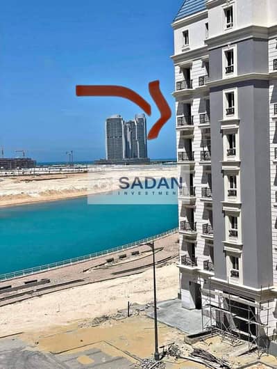 شاليه بحري صريح في الحي الاتيني الساحل الشمالي استلام فوري متشطب بالكامل بالتقسيط علي 12 سنة lLatine New Alamien City North coast