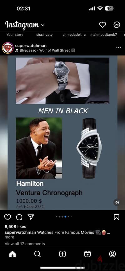 HAMILTON VENTURA ⏱