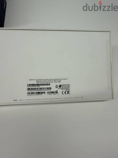 Apple Watch Ultra battery 86 with 3 original straps