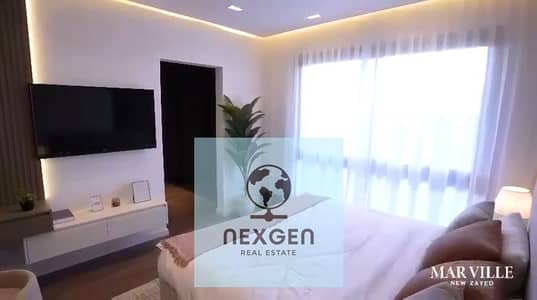 Apartment for sale in Sheikh Zayed New, area 71 meters