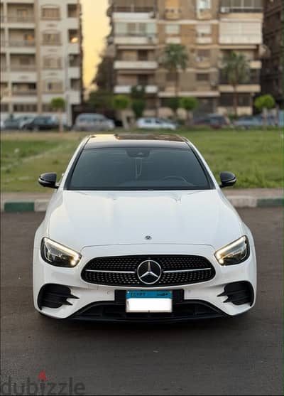 Mercedes E200 AMG 2022 in a very good condition