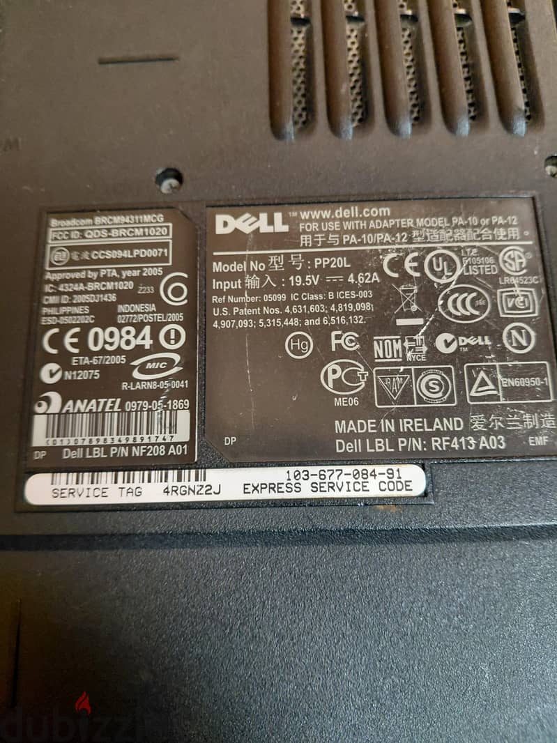 laptop  dell 5