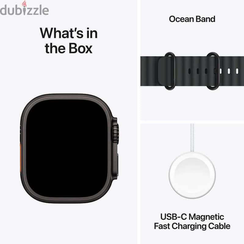 Black Apple Watch Ultra 2 1