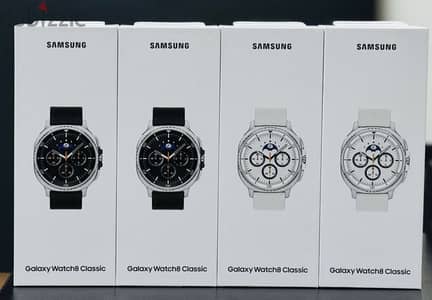 Samsung Galaxy Watch 8 Classic New | سامسونج جلاكسي وتش ٨ كلاسيك جديده