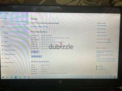 HP touch smart notebook used