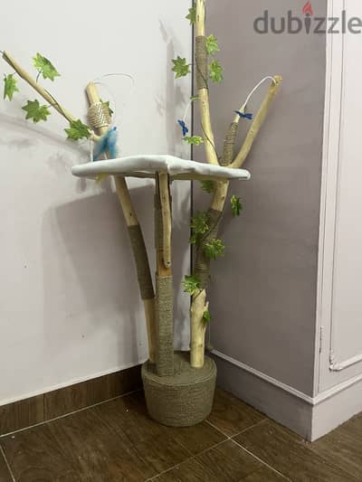 Cat tree home made 145 cm