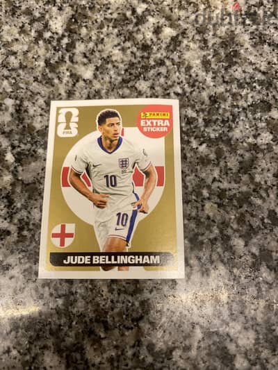 Bellingham gold extra sticker