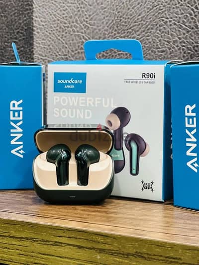 سماعة انكر  Soundcore Wireless Earbuds Bass Up الأصلية + شحن مجاني