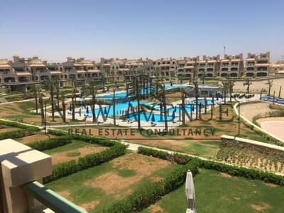 Chalet with roof for sale in La Vista 7 Ain Sokhna featuring a prime layout fully furnished and located in a prime second row location