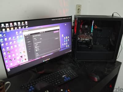 Gaming PC + Gaming Monitor (Gtx 1650 super + 16 gb ram + Ryzen 5 3600)