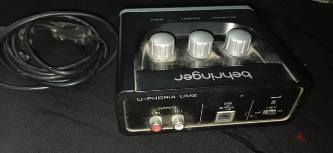 كارت الصوت Behringer U-PHORIA UMC22