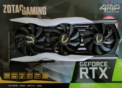 ZOTAC GAMING GeForce RTX 2080 Ti AMP Extreme Core   كسر زيرو