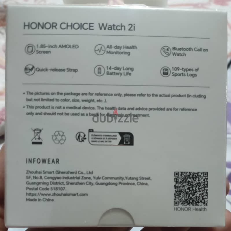 Honor smart watch 2i 3