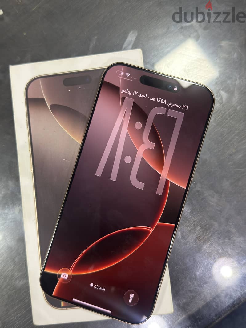 IPhone 16 pro max ٩٨% 6