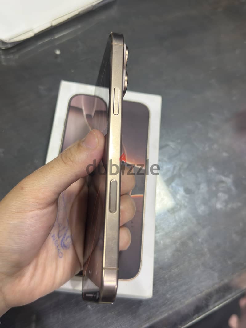 IPhone 16 pro max ٩٨% 8