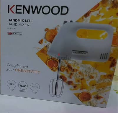 Kenwood Hand Mixer 450W White / HMP30AO. WH