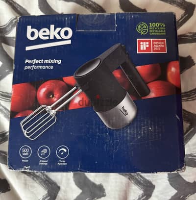 BEKO Hand Mixer 500W 4 Speeds / HMM 81504 BX