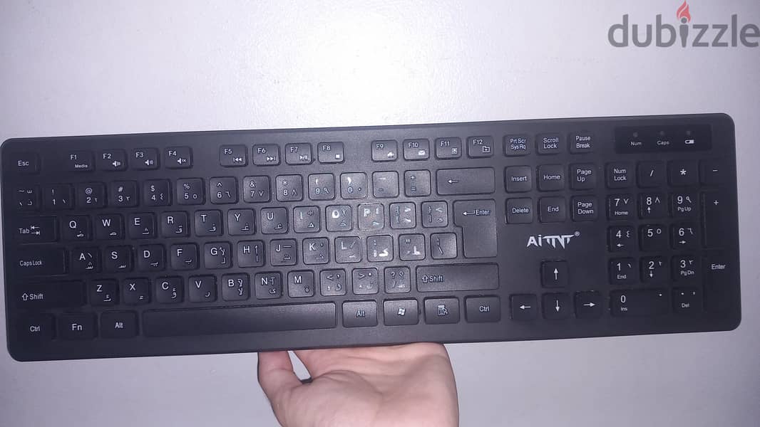 Keyboard & Mouse Wireless 4