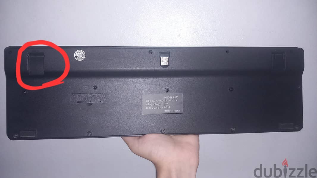 Keyboard & Mouse Wireless 5