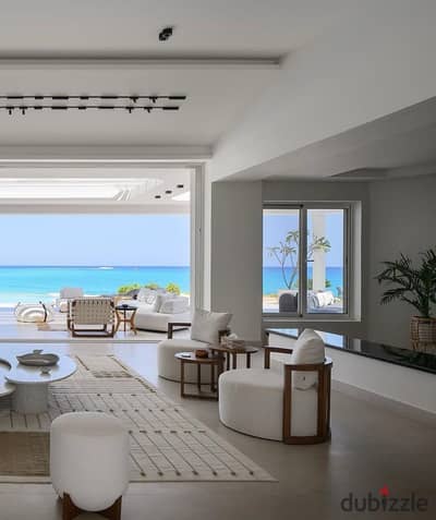 Ready to move Finished villa sea view in Beit Al Bahr Sidi Heneish next to Silver Sands and Marsa Baghush near Al Mazah Bay
