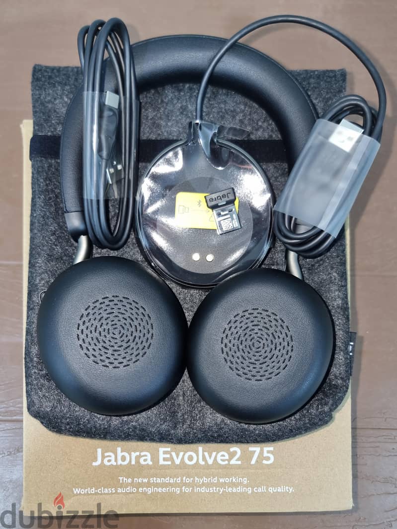 jabra evolve2 75 Wireless Headset 5
