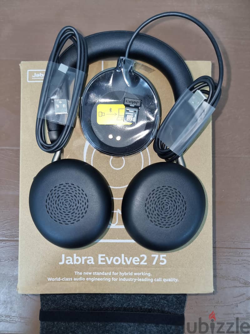 jabra evolve2 75 Wireless Headset 1