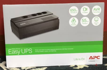 APC Easy UPS 650VA AVR / BV650I-GR