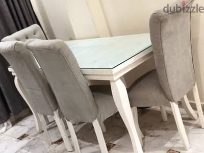 سفره 6 كراسي  نيش  و ركنه