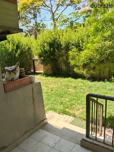 For sale apartment 134 meters ground floor with garden 100 meters in Compound The Address in the center of Sheikh Zayed