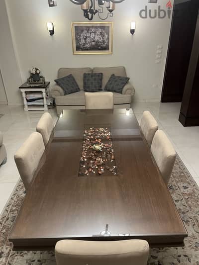 سفرة Dining Room خشب زان