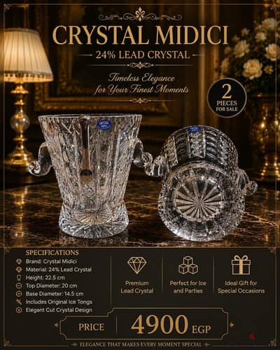 جردل ثلج كريستال ميدشي  crystal midici