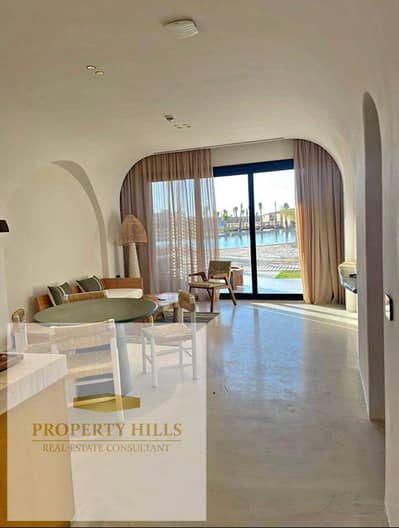 The lowest price in the market for a VIP villa with a direct view of the sea, finished and ready with air conditioning - Zoya - Ghazala Bay - North Coast