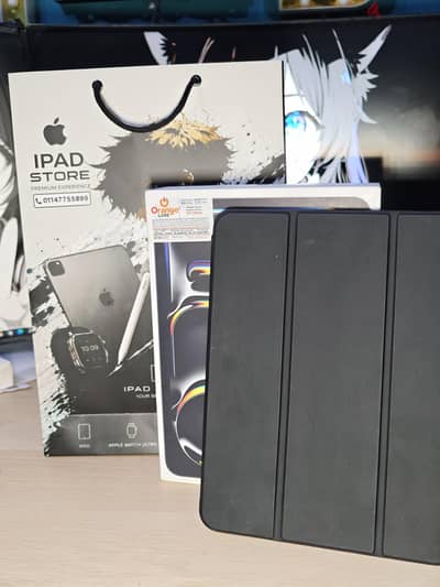 Ipad pro 11inch M5.256G. كسر زيرو