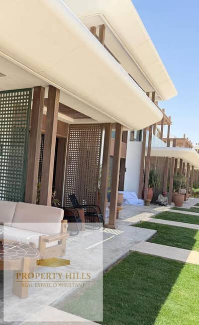 Lowest price for a chalet with a direct 25% discount on the sea, fully finished with air conditioning next to Hacienda Bay and Fouka Bay - Zoya - Ghazala Bay - North Coast