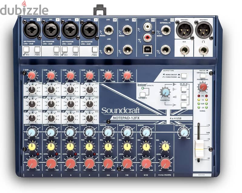 Soundcraft Notepad-12FX Small 4