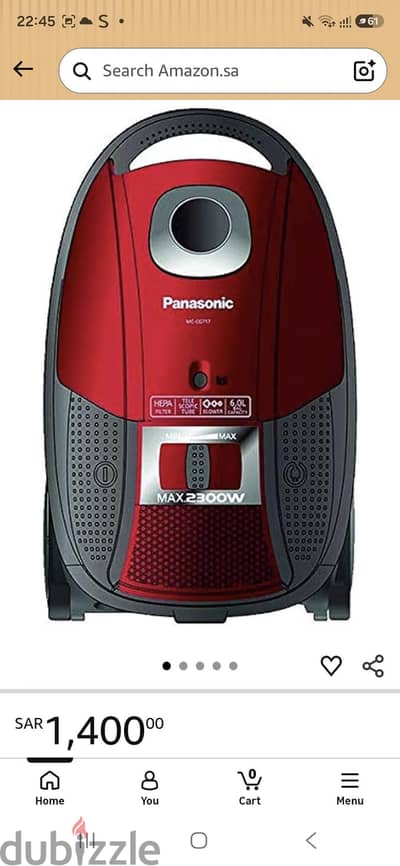 panasoinc vacuum