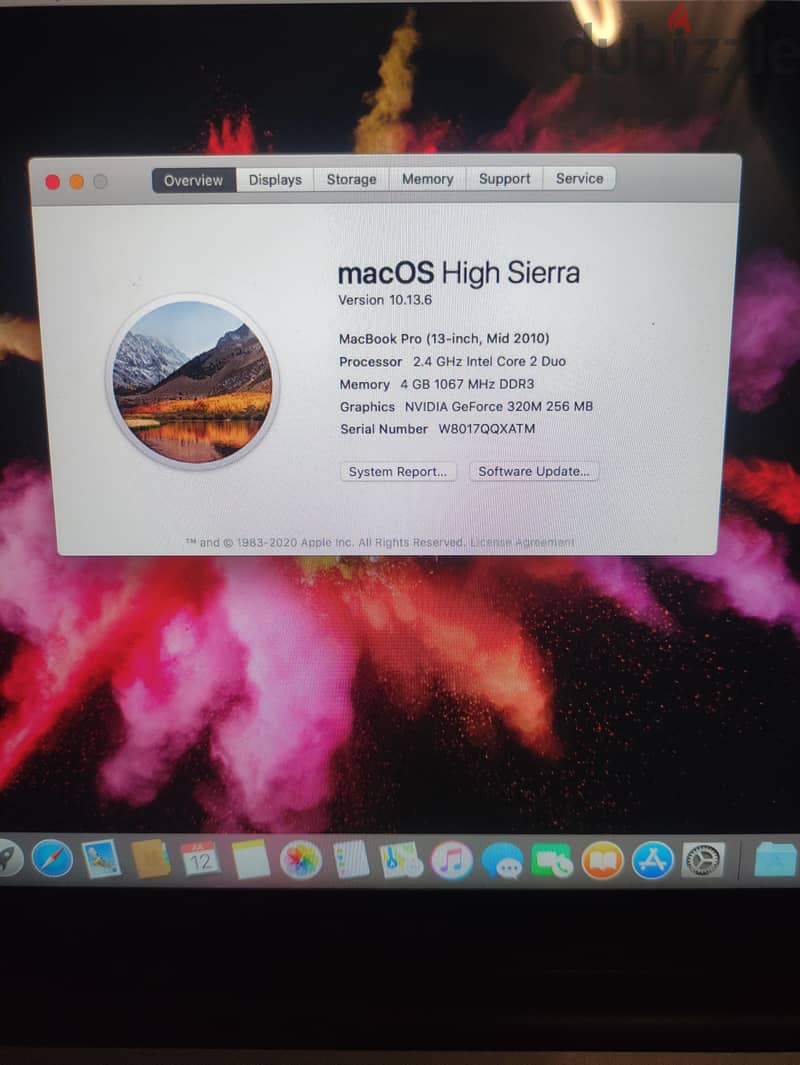 macbook pro 2010 good condition 3