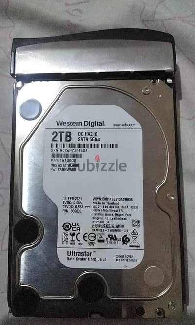 Western digital  2TB HDD