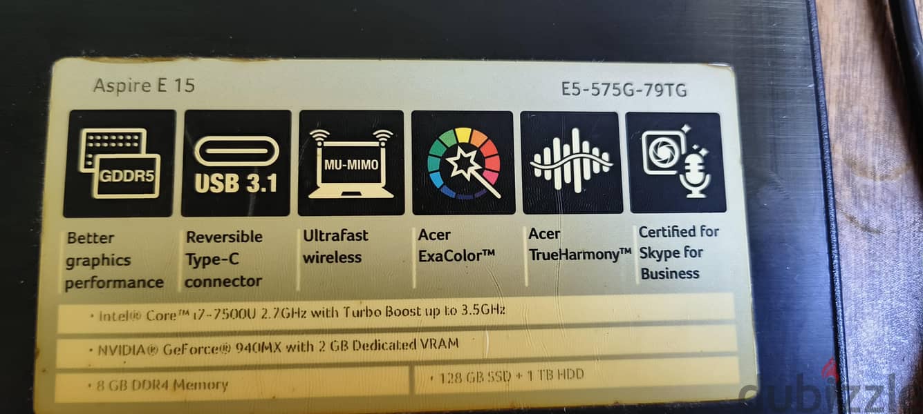 Acer Aspire E15 3