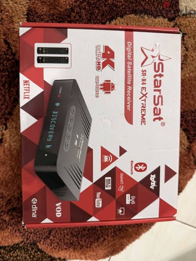 ستارسات x4 إكستريم starsat x4 extream 4k